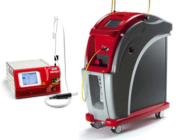 HIRO e SH1 : laser Nd:YAG pulsato per Hilterapia